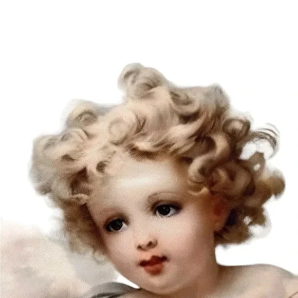 Romantic Cherub Tunic V Neck Tunic‎ Top L - Picture 3 of 4